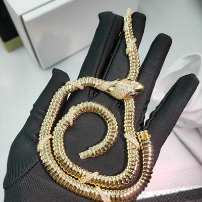 18k Real Gold Plating Star Chain Bracelet With VS Round Cut Diamond And Natural Ruby